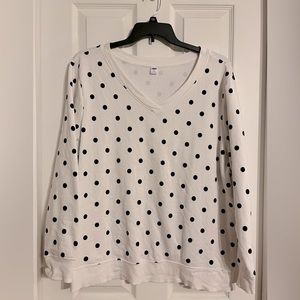 Old Navy polka-dot sweater size XXL